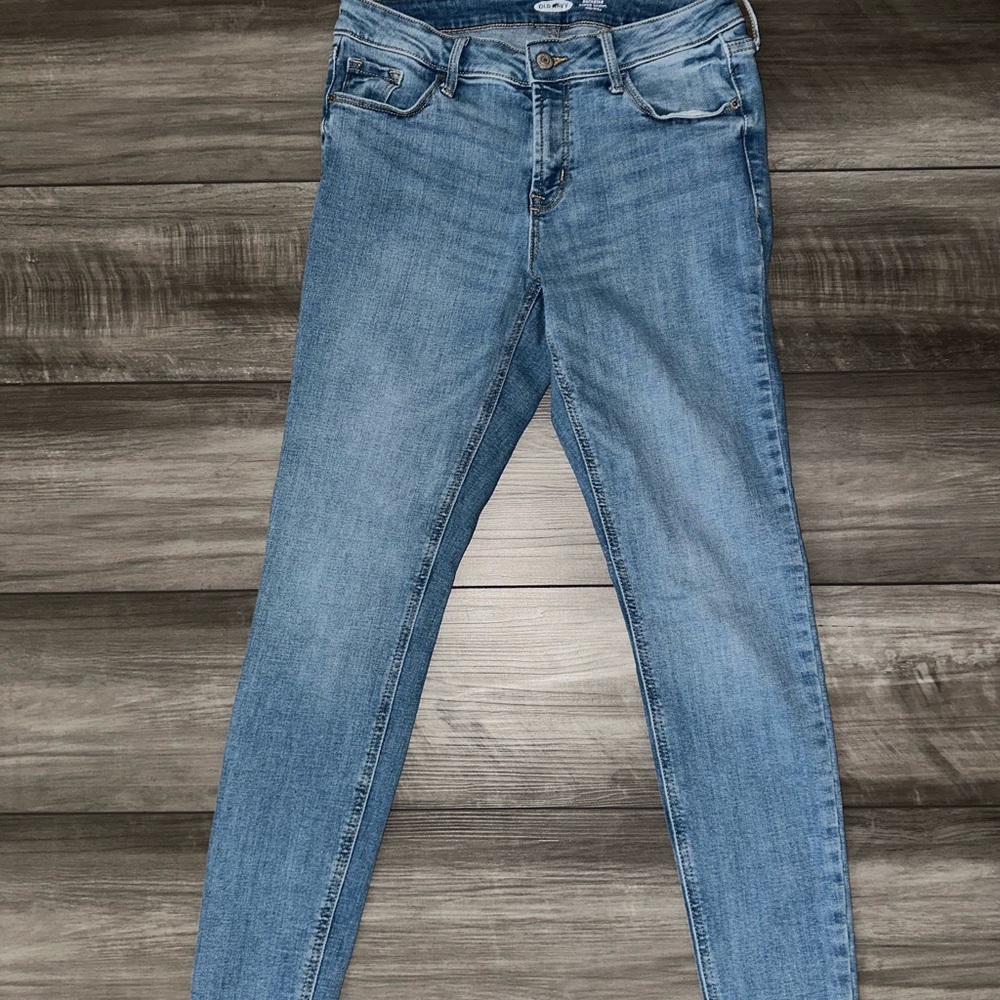 Old Navy Blue Skinny Jeans Classic Style